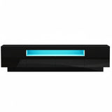 Artiss TV Unit Entertainment Unit Storage Drawer RGB LED 180cm Black