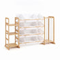Keezi 3-in-1 Kids Toy Storage Organiser with 12 Bins, Shelves & Animal Storage