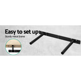 Artiss Floating Wall Shelf Set of 3 Oak - Rear View