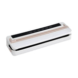 Devanti Food Vacuum Sealer Machine Fresh Storage Auto Seal Slide Cutter 6 Modes White - Low Angle
