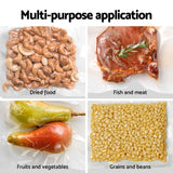 Devanti Food Vacuum Sealer Machine Sealing Cutter 4 Modes Storage Bags 4 Rolls - 45-Degree Angle