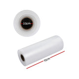 2 Rolls Food Vacuum Sealer Bags Storage Saver Heat Sealing Bag Pack 15CMX6M - Front View