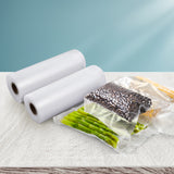 2 Rolls Food Vacuum Sealer Bags Storage Saver Heat Sealing Bag Pack 15CMX6M - Rear View