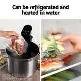 2 Rolls Food Vacuum Sealer Bags Storage Saver Heat Sealing Bag Pack 15CMX6M - Rear View