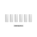 6 Rolls Food Vacuum Sealer Bags Storage Saver Heat Sealing Bag Pack 15CMX6M - Side View
