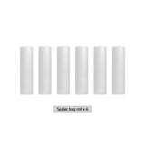 6 Rolls Food Vacuum Sealer Bags Storage Saver Heat Sealing Bag Pack 25CMX6M - Side View