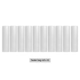 10 Rolls Food Vacuum Sealer Bags Storage Saver Heat Sealing Bag Pack 25CMX6M