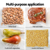 2 Rolls Food Vacuum Sealer Bags Storage Saver Heat Sealing Bag Pack 28CMX6M - 45-Degree Angle