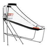 Basketball Arcade Game Electronic Scorer 8 Games Double Shoot Grey - Top-Down View