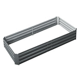 Extra-Large Galvanised Steel Raised Garden Bed for Growing Vegetables and Herbs - 210 x 90 cm - Extra Image