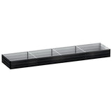 Green Fingers Raised Garden Bed 2 Pcs 210x90cm Planter Box Container Galvanised Metal Outdoor