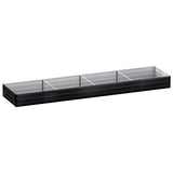 Green Fingers Raised Garden Bed 2 Pcs 210x90cm Planter Box Container Galvanised Metal Outdoor - Side View