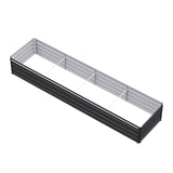 Green Fingers 2-in-1 Raised Garden Bed Kit Ergonomic 45cm Professional Depth 320cm Large Metal Planter Box | Easier Access Veggie Patch | Rust-Proof