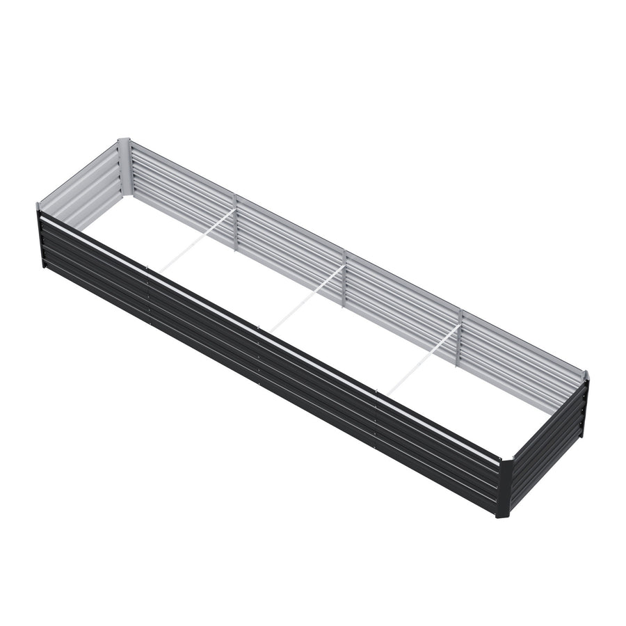 Green Fingers 2-in-1 Raised Garden Bed Kit Ergonomic 45cm Professional Depth 320cm Large Metal Planter Box |, image 3