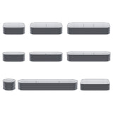 Green Fingers Garden Bed 9 In 1 Modular Planter Box 40CM height - Top-Down View