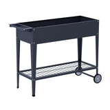 Green Fingers Garden Bed Elevated 100X40X80cm Planter Box Raised Container Herb - Close-Up Angle