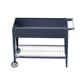 Green Fingers Raised Garden Bed x2 Elevated 100X40X80cm Planter Box Raised Container Herb - Side View