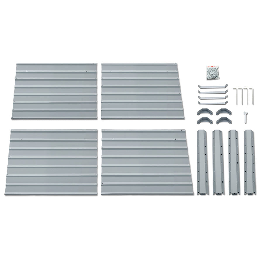 Green Fingers 2x Garden Bed 100x100x77cm Planter Box Raised Container Galvanised, image 8
