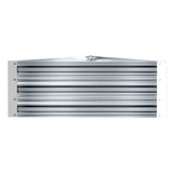 Green Fingers Garden Bed 86x86x30cm Planter Box Raised Container Galvanised Herb - Side View