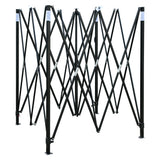 Instahut Gazebo Pop Up Marquee 3x3 Folding Tent Wedding Gazebos 500D White - Side View