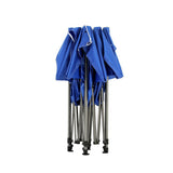 Instahut Gazebo 3x4.5 Pop Up Marquee Folding Tent Wedding Gazebos Camping Outdoor Shade Canopy Blue - Side View