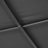 Instahut Gazebo Marquee 3m Outdoor Event Wedding Tent Camping Party Shade Iron Art Canopy Grey - Top-Down View