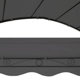 Instahut Gazebo Marquee 4x3m Outdoor Event Wedding Tent Camping Party Shade Iron Art Canopy Grey - Side View