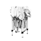 Instahut Gazebo Pop Up Marquee 3x3m Wedding Party Outdoor Camping Tent Canopy Shade Mesh Wall White - 45-Degree Angle