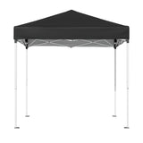 Instahut Gazebo 2x2m Outdoor Patio Garden Marquee Shade Black - Side View