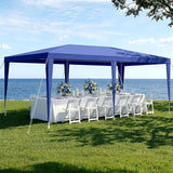 Instahut Gazebo 3x6m Wedding Party Marquee Tent Outdoor Event Camping Canopy Shade Blue - Extra Image