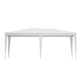 Instahut Gazebo 3x6m Wedding Party Marquee Tent Outdoor Event Camping Canopy Shade White - Side View
