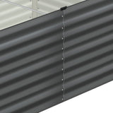 Livsip Garden Bed x 2 Galvanised Steel 120x80x73CM