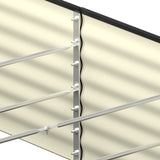 Livsip 9-IN-1 Raised Garden Bed Oval Galvanised Steel 56CM H - 45-Degree Angle