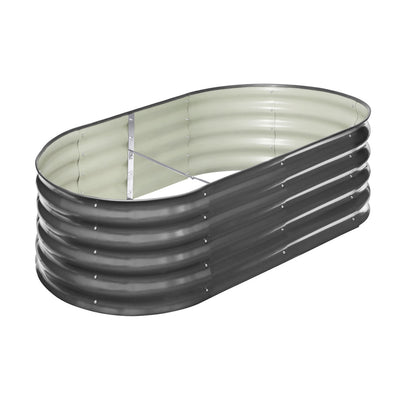 Livsip 4X Garden Bed Galvanised Raised Garden Bed 160X80X42CM