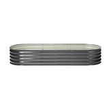 Livsip 2X Garden Bed Galvanised Raised Garden Bed 240X80X42CM