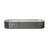 Livsip 4X Garden Bed Galvanised Raised Garden Bed 240X80X42CM - Side View