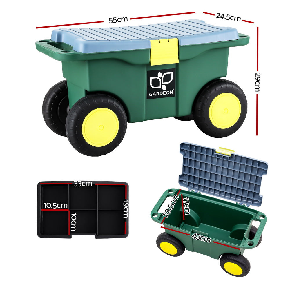 Gardeon Multi-Functional Garden Tool Cart in Green