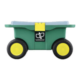 Gardeon Multi-Functional Garden Tool Cart in Green - Side View