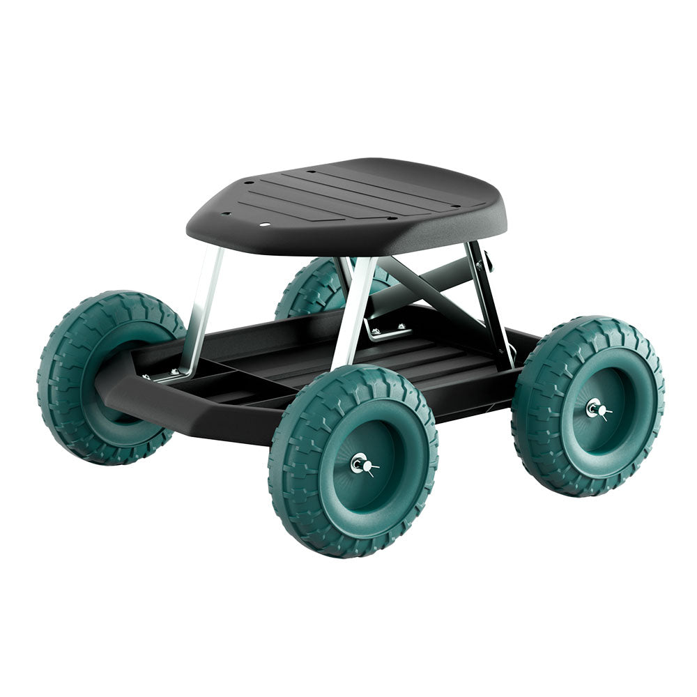 Gardening Rolling Stool with Wheels - Gardeon Garden Helper Seat for Easy Plant Care