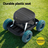 Gardening Rolling Stool with Wheels - Gardeon Garden Helper Seat for Easy Plant Care