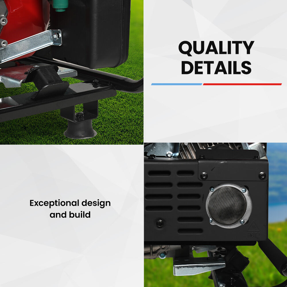 GENPOWER 3.6kW Peak 3.2kW Open Frame Inverter Generator, 2x15A, 11L Tank, RCD, Portable, Backup