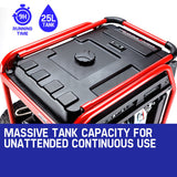 GENPOWER 8.4kW Peak 6kW Rated Generator Single-Phase Petrol - Portable RCD