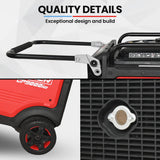 GENPOWER 8.5kW Peak 8.2kW Inverter Generator, Push Button & Remote Start, ATS Compatible, RCD, Porta - Low Angle