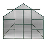 Green Fingers Greenhouse 5.1x2.44x2.1M Aluminium Polycarbonate Green House Garden Shed - Side View