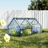 Greenfingers Greenhouse 1.8x0.9x0.9M Mini Green House Raised Garden Bed Planter Box - Close-Up Angle