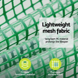 Green Fingers Mini Greenhouse 240x90x90cm Steel Frame PE Cover Outdoor Shelter - Rear View