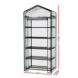 Greenfingers Greenhouse 5 Tiers Mini Green House Garden Bed Planter Box 1.9x0.7x0.5M - Front View