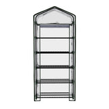 Greenfingers Greenhouse 5 Tiers Mini Green House Garden Bed Planter Box 1.9x0.7x0.5M - Top-Down View