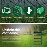Greenfingers Greenhouse 5 Tiers Mini Green House Garden Bed Planter Box 1.9x0.7x0.5M - 45-Degree Angle
