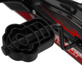 Rigo Kids Pedal Go Kart Ride On Toys Racing Car Rubber Tyre Black - Close-Up Angle